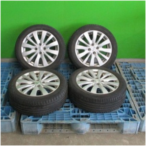 ★スズキ★ スイフト ZC72S 純正16インチアルミ&夏タイヤ4本セット GENUINE ALLOY WHEELS & SUMMER TIRES SET(4pcs) FOR SUZUKI SWIFTの画像1