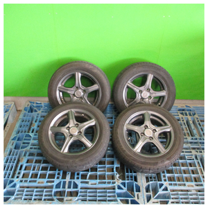 ★夏タイヤ＆社外品ホイール4本セット★ 165R/65R14 SUMMER TIRES & AFTERMARKET ALLOY WHEELS SET(4pcs) 