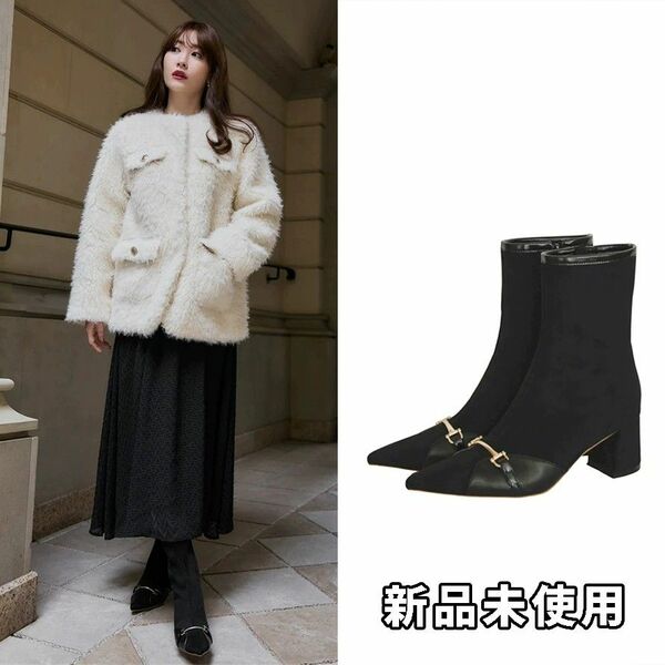 ハーリップトゥ Cambon Ankle Boots ブーツ ブラック L