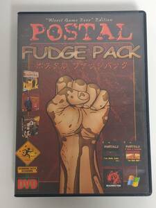 POSTAL FUDGE PACK ポスタル ファッジパック　日本語マニュアル付　Windows PCゲームソフト