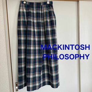 MACKINTOSH マッキントッシュフィロソフィー ロングフレアスカート