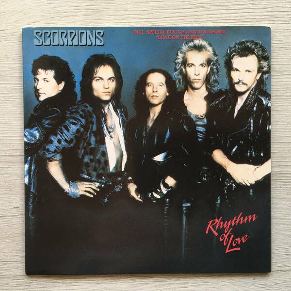 SCORPIONS RHYTHM OF LOVE ドイツ盤