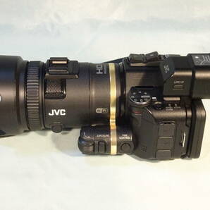 JVC ハイビジョンムービー HD memory camera GC-YJ40 JVC GC-P100のヤマダ電機店40周年モデル 故障ジャンクの画像8
