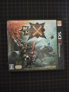 3DSゲームソフト モンスターハンタークロス MONSTER HUNTER X 中古品 通常版 MHX