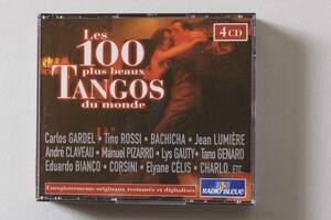 4CD・Les 100 plus beaux TANGOS du monde 往年のアルゼンチンとヨーロッパタンゴ・100曲