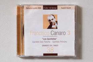 2CD★Francisco canaro 3 　&#34;Los Quintetos&#34; / Quinteto Don Pancho & Quinteto Pirincho