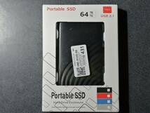 外付けSSD 64TB 開封点検済 ポータブルSSD 64テラバイト 外付けハードディスク USB3.1 TYPE-C_画像1