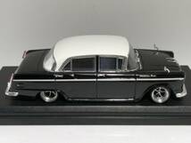 1/43 ノレブ Nissan Cedric 1900 Custom (1961）改 アルミ 深リム ローダウン 改造 セドリック カスタム 国産名車 アシェット_画像8