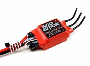 新品◆Red Brick 100A ESC アンプ UBEC 5A BEC付き