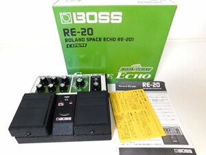 美品◇BOSS/ボス RE-20 SPACE ECHO/スペースエコー/ギター用エフェクター◇