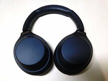 SONY ソニー WH-1000XM4 ワイヤレスノイズキャンセリングヘッドホン ミッドナイトブルー_画像3