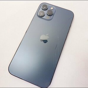 現状品 アップル iPhone 12 Pro Max 『MGD23J/A』256GB パシフィックブルー■SIMフリー スマホ スマートフォン 本体の画像1