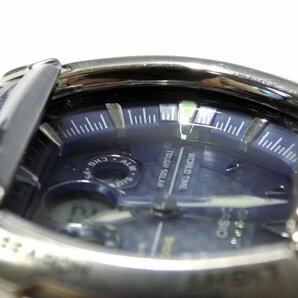 稼働品 CASIO/カシオ G-SHOCK/Gショック GW-1401D メンズ腕時計 ブルー文字盤 SS デジアナ タフソーラー ワールドタイム 20気圧防水の画像7