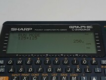 SHARP PC-G850V ポケットコンピュータ ポケコン シャープ_画像2