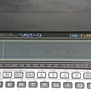 CASIO VX-4 CASIO カシオ スーパーカレッジ ポケットコンピューター ジャンク ポケコンの画像3