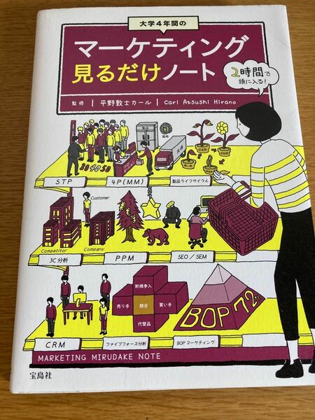 大学４年間のマーケティング見るだけノート 平野敦士カール／監修