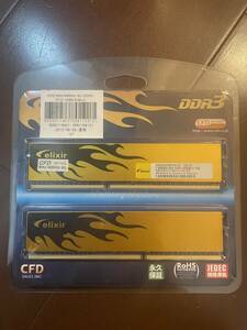 CFD W3U1600HQ-8G DDR3 PC3-12800 8GBx2 メモリ DDR3 1600 動作品取り外し ゲーミング