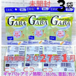  including carriage *DHC GABA20 day minute 3 sack best-before date 2027 year 1 month unopened goods gyabaγ amino . acid se Len -stroke less measures DHC supplement health food * cat pohs anonymity delivery 