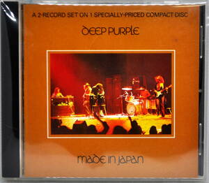DEEP PURPLE　ディープ・パープル　／　MADE IN JAPAN　CD