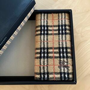 BURBERRY バーバリー フェイスタオル 【新品】