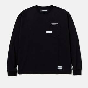 新品 黒M 24SS NEIGHBORHOOD CLASSIC -P CREWNECK LS ロンT Tシャツ ネイバーフッド TEEの画像1