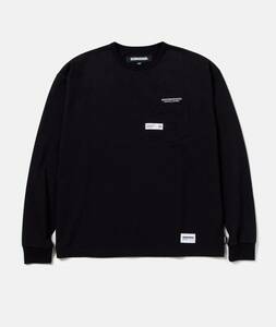 新品 黒M 24SS NEIGHBORHOOD CLASSIC -P CREWNECK LS ロンT Tシャツ ネイバーフッド TEE