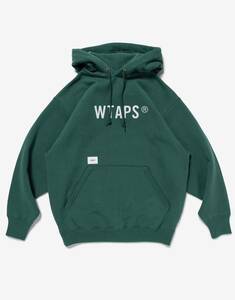 新品未使用 24SS WTAPS HOODY SIGN COTTON TSSC ダブルタップス パーカー プルオーバー 