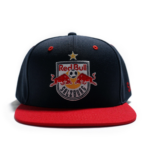 【新品本物 EU購入】Red Bull レッドブル×Salzburg ザルツブルク■ MEDIAN STAR CAP ■ ネイビーR ■サッカーチーム キャップ 帽子