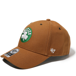 【新品本物 USA購入】 '47Brand×Carhartt カーハート■BOSTON CELTICS CAP■ブラウン■NBA LAL ボストン セルティックス キャップ