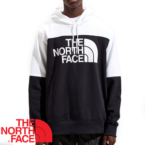 【新品本物 USA購入】THE NORTH FACE ノースフェイス■ Drew Peak Pullover Hoodie ■ ホワイトブラック / S■ロゴ パーカー 海外限定