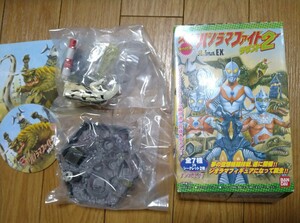 バンダイ名鑑シリーズ ウルトラパノラマファイト2 透明怪獣ネロンガVSエレキング ビリビリ電撃ファイター決戦