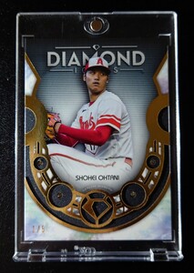 【1/5】Topps Diamond Icons 2023 大谷翔平 Diamond RelicsCard 純正ダイヤモンド入りカード ロサンゼルス・エンジェルス サインなし