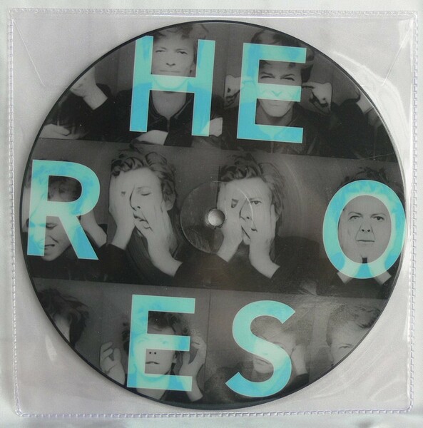[未使用品][送料無料] David Bowie / Heroes - Fm Radio Broadcasts [アナログレコード 7] Picture Disc