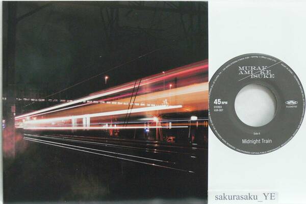 [未使用品][送料無料] Murakami Keisuke / Midnight Train [アナログレコード 7] 村上佳佑 / Keisuke Murakami