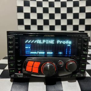 希少　ALPINE アルパイン　MDA-W933J オーディオ　カーステレオ　CD MDプレーヤー　旧車