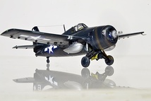 1/144 【完成品】☆ゼネラルモータースFM-2ワイルドキャット　護衛空母サージェントベイ搭載機_画像6