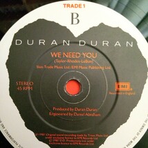 NOT FOR SALE　DURAN DURAN SKIN TRADE/WE NEED YOU_画像6