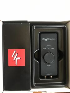 iRig Stream (IK MULTIMEDIA) 配信用オーディオインターフェイス