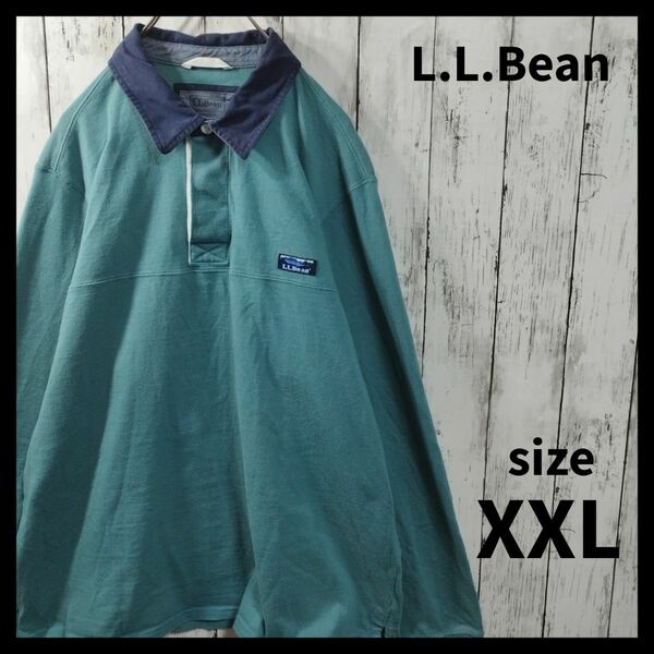 【L.L.Bean】Rugby Shirt　D734