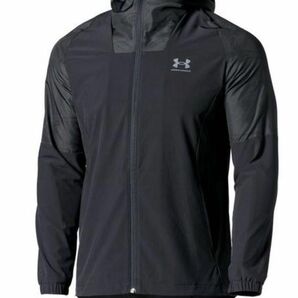 UNDER ARMOUR トリコット ラインド ウーブンジャケット Black 1375524-001