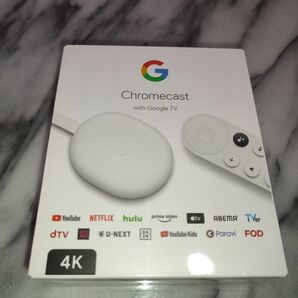 新品　Google グーグル Chromecast with Google TV 4K GA01919-JP クロームキャスト