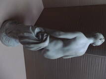 白い裸婦像（大）２１ｘ１９ｘh６０cm　５，７kg　石粉粘土？_画像8