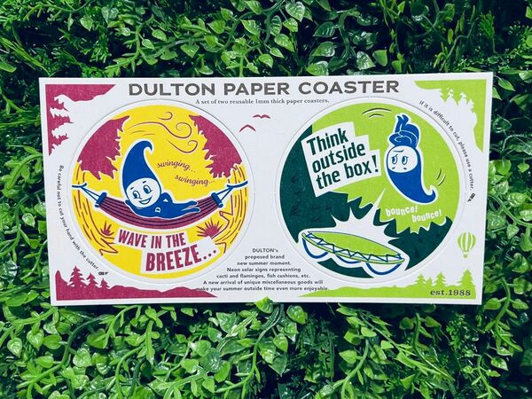 ダルトン　雑貨　コースター　DULTON PAPER COASTER 