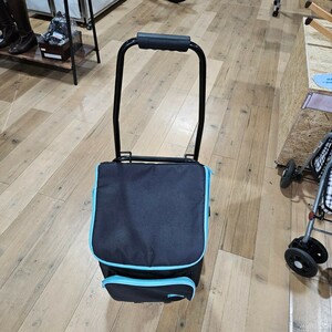 【美品】 キャリーカート　折りたたみ　ショッピングカート　中古　アウトドア　荷台　コレクション