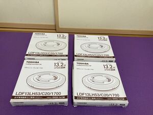 4個セット TOSHIBA LEDユニット フラット 1700 LDF13LH53/C20/1700