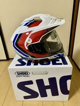 SHOEI HORNET ADV SOVEREIGN TC-10 (BLUE/RED) M (頭囲 57cm) ホーネット ADV ソヴリン ショウエイ 帽体のみ中古/その他未使用_画像5