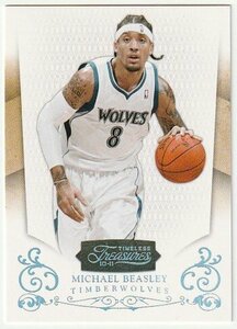 2010-11 PANINI TIMELESS TREASURES Michael Beasley 25/25