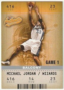 2002-03 FLEER AUTHENTIX Michael Jordan BALCONY #/250 マイケル・ジョーダン