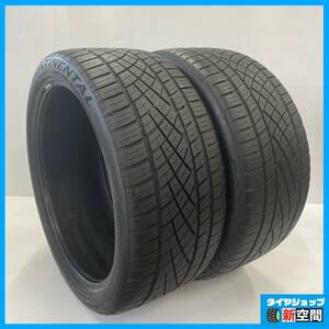 2本のみ！ コンチネンタル エクストリーム コンタクト 中古タイヤ 255/35R19 19インチ 中古タイヤ 2022年製 パンク修理歴 一部めくれ有！ 