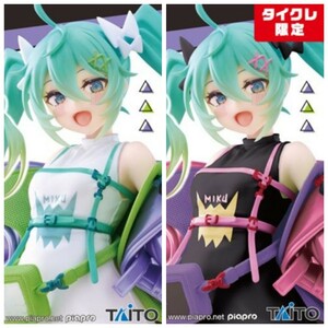 【新品未開封】初音ミク　Fashion フィギュア Sporty　通常版&タイクレ限定版　2種セット　HATSUNE MIKU VOCALOID　Figure